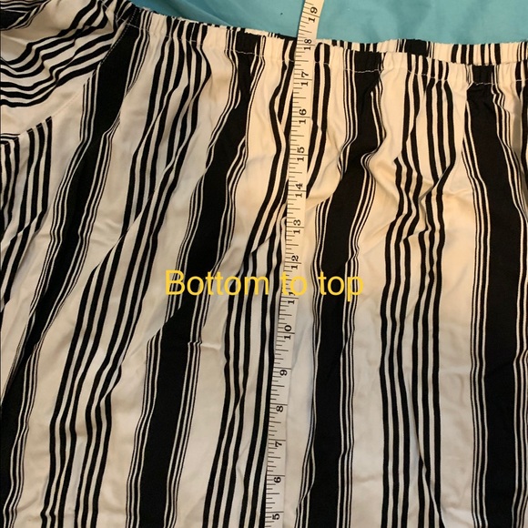 Striped off shoulder blouse - Picture 7 of 7